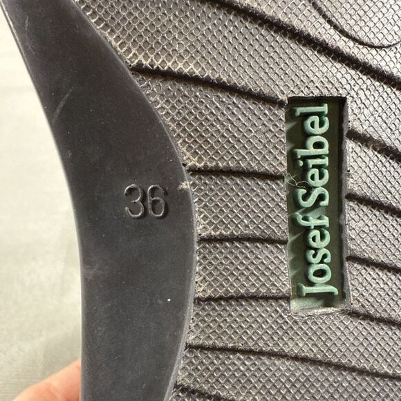 Josef Seibel‎ Shoes Womens US 6 EU 36 Brown Leather L Oxford Lace Up Comfort - Picture 9 of 12